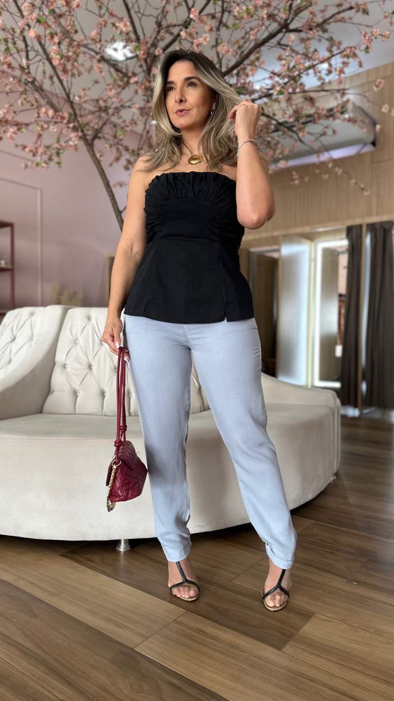 Blusa Tomara Que Caia Monique