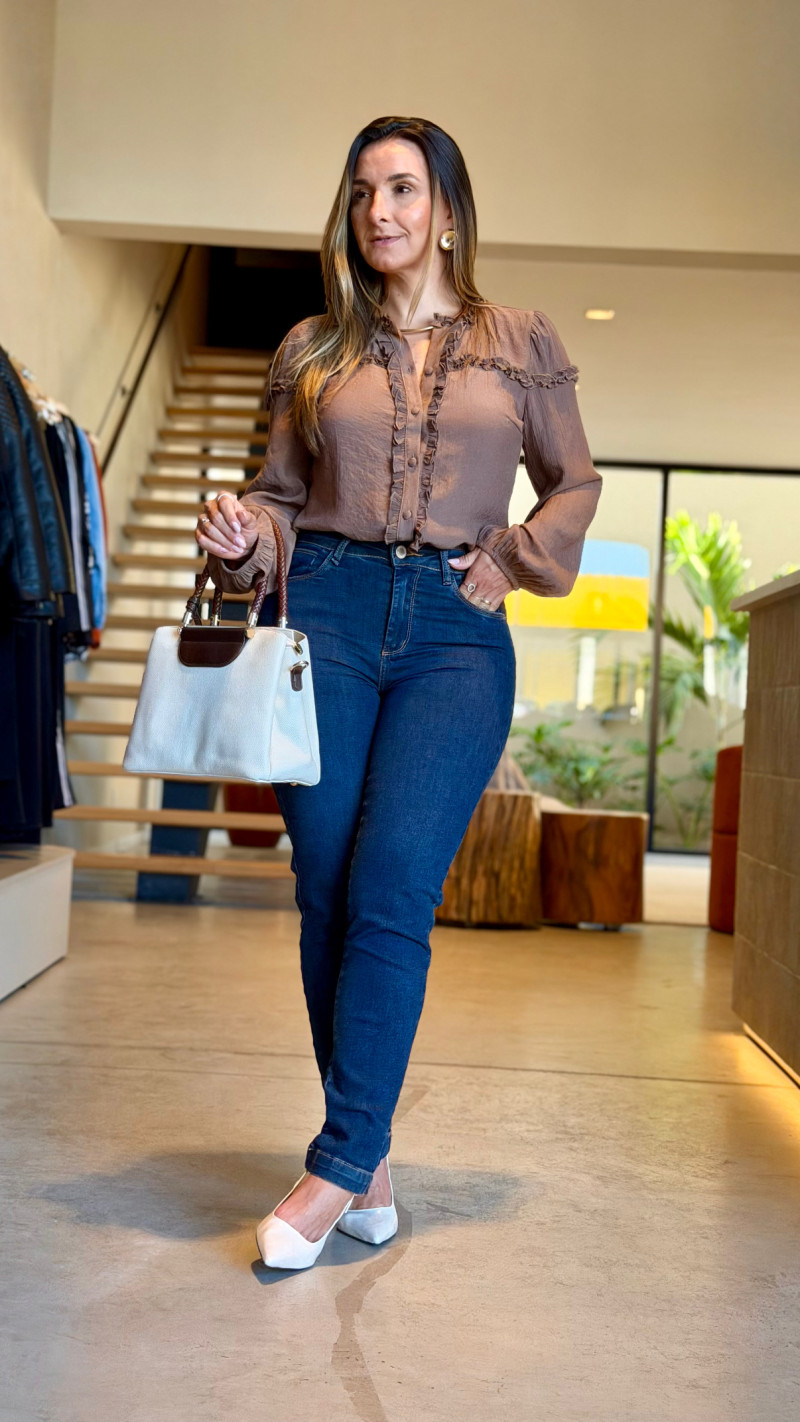 Camisa Manga Longa Ingrid