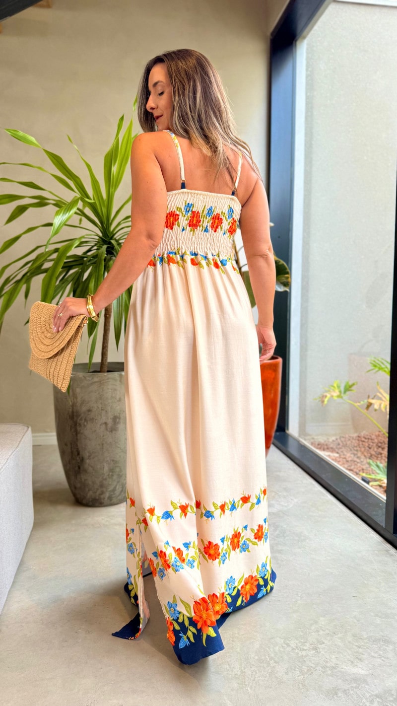 Vestido Longo Alcinha Bela