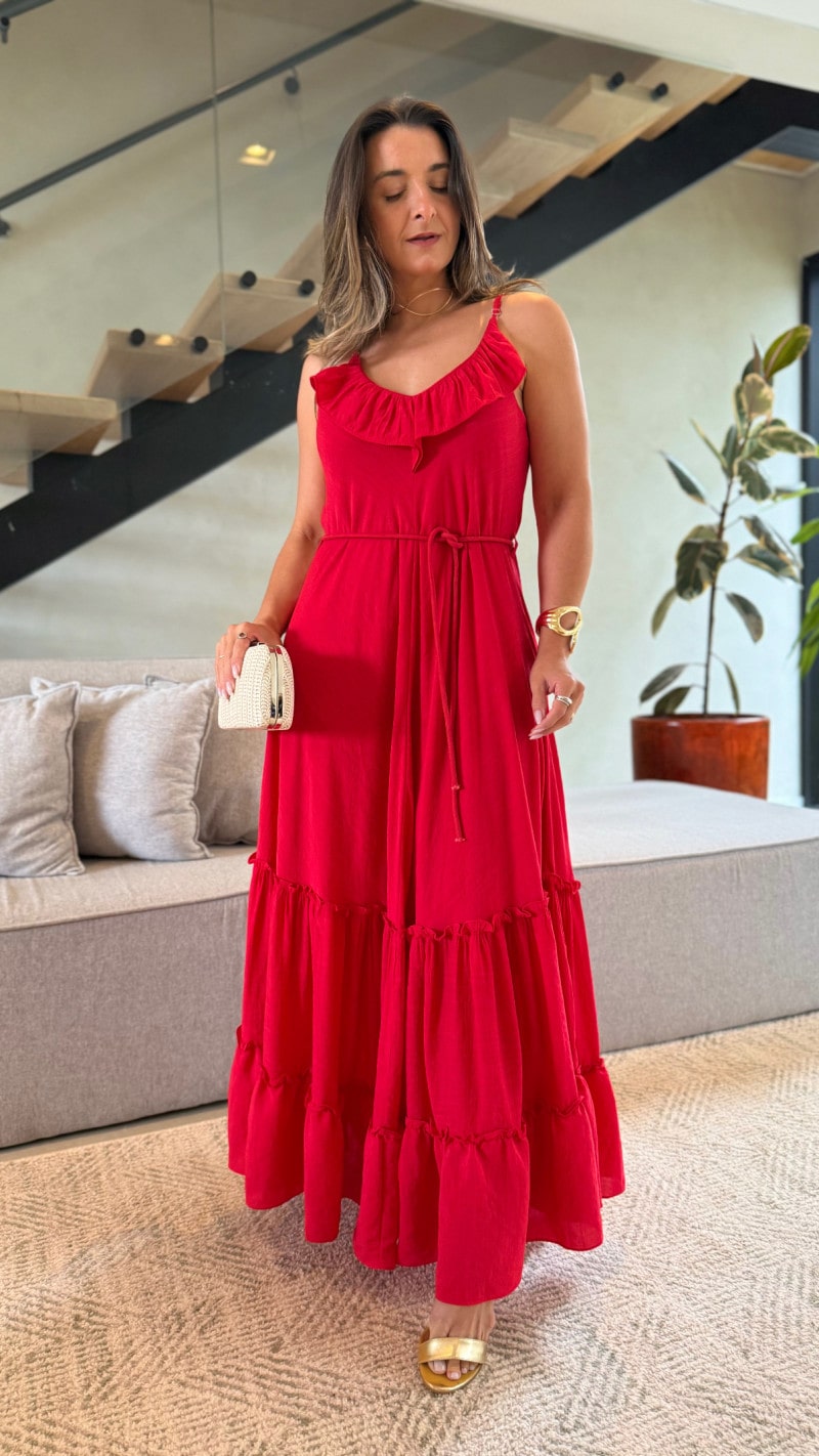 Vestido Longo Alcinha Lorena