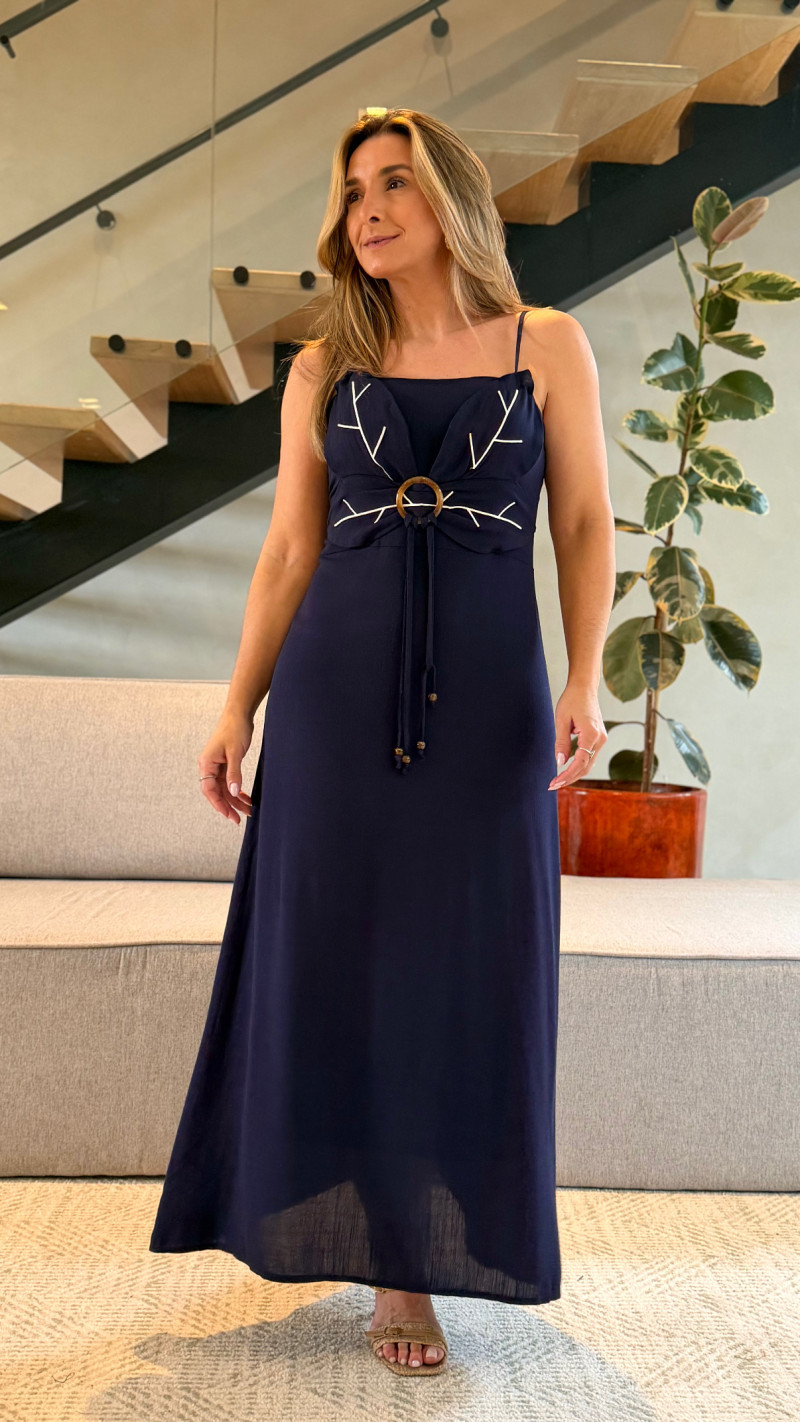Vestido Alcinha Midi Helena 