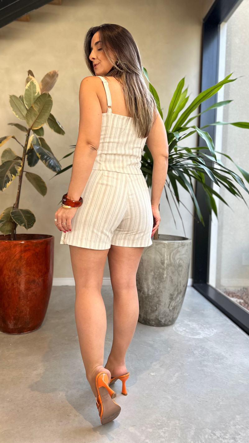 Conjunto Cropped E Shortsaia Aline