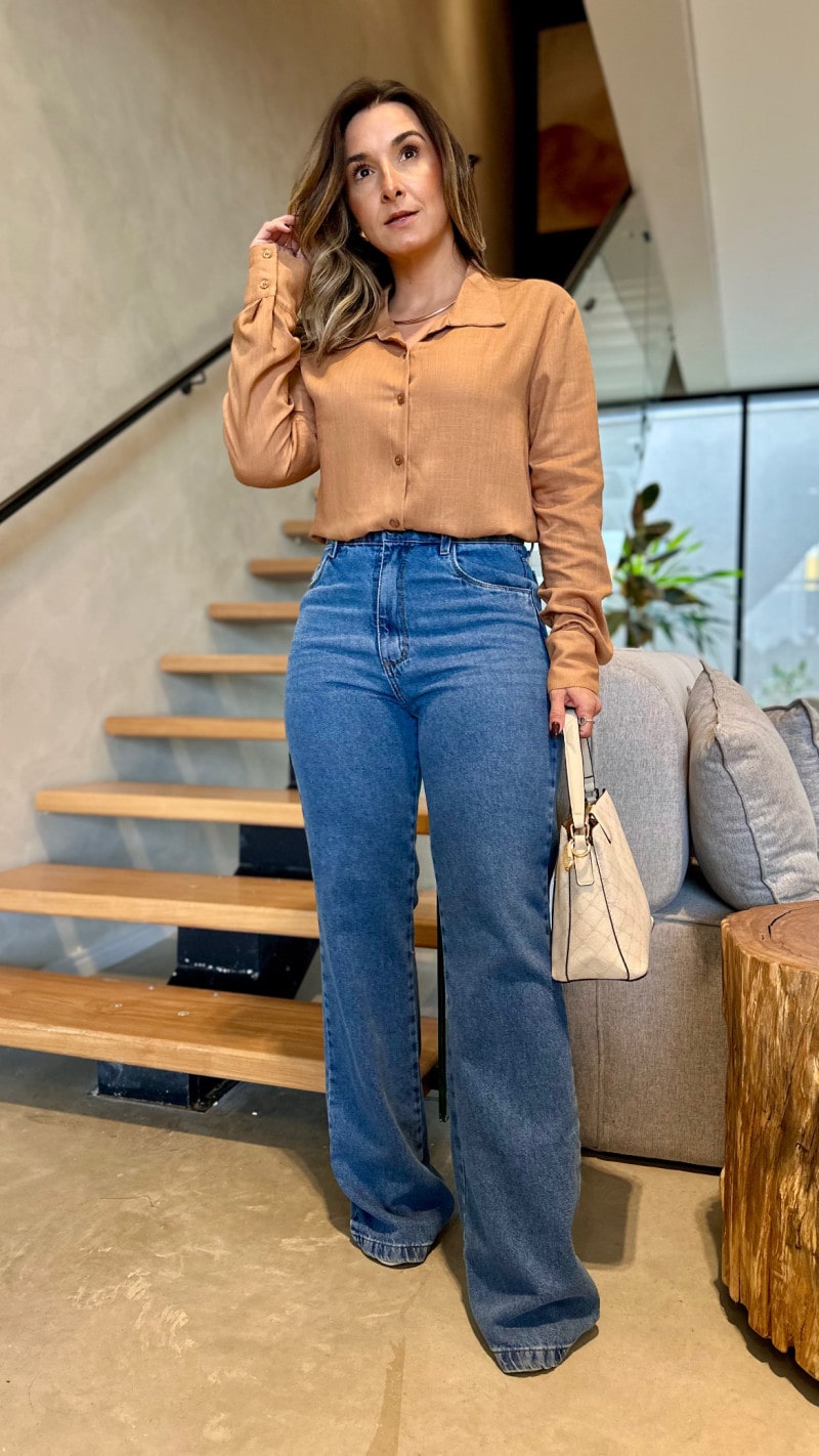 Camisa Linho Marisa