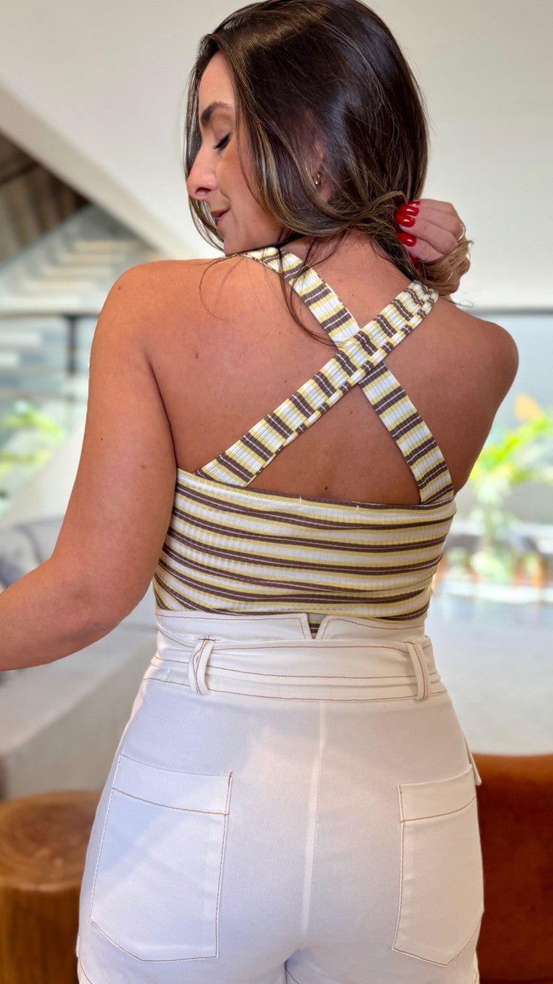 Blusa Canelada Elisa