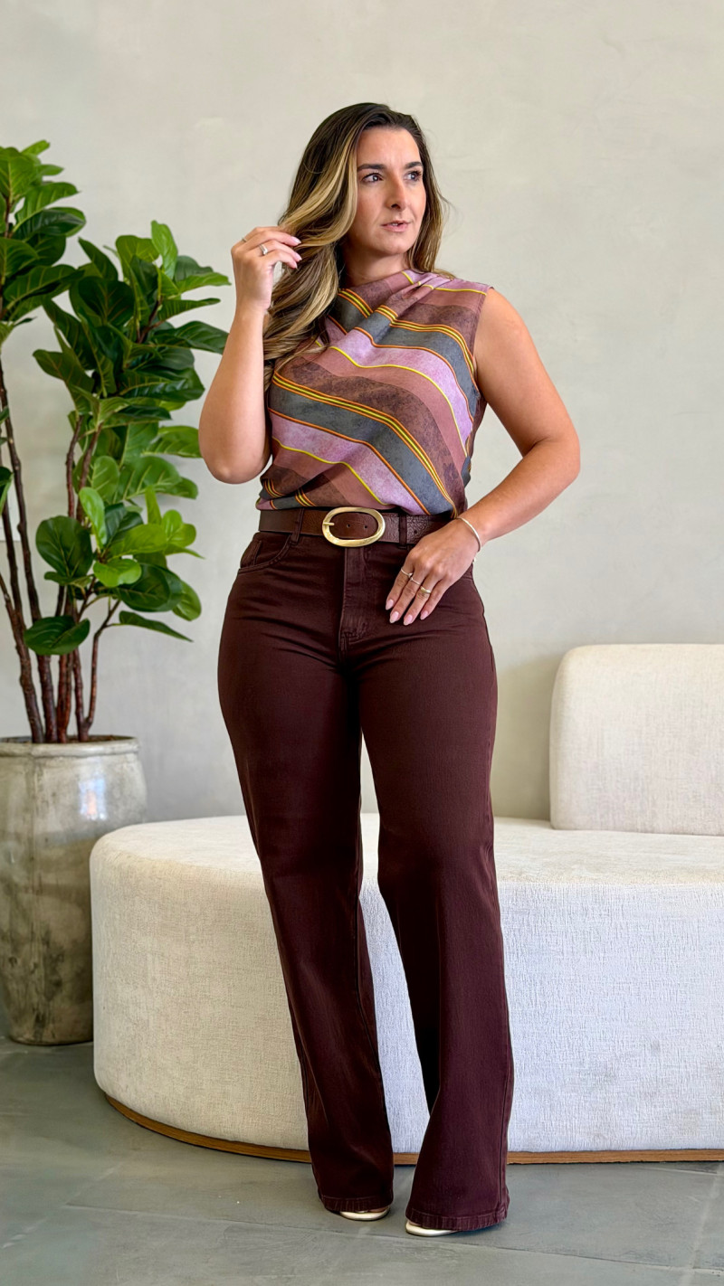 Regata Estampada Diana