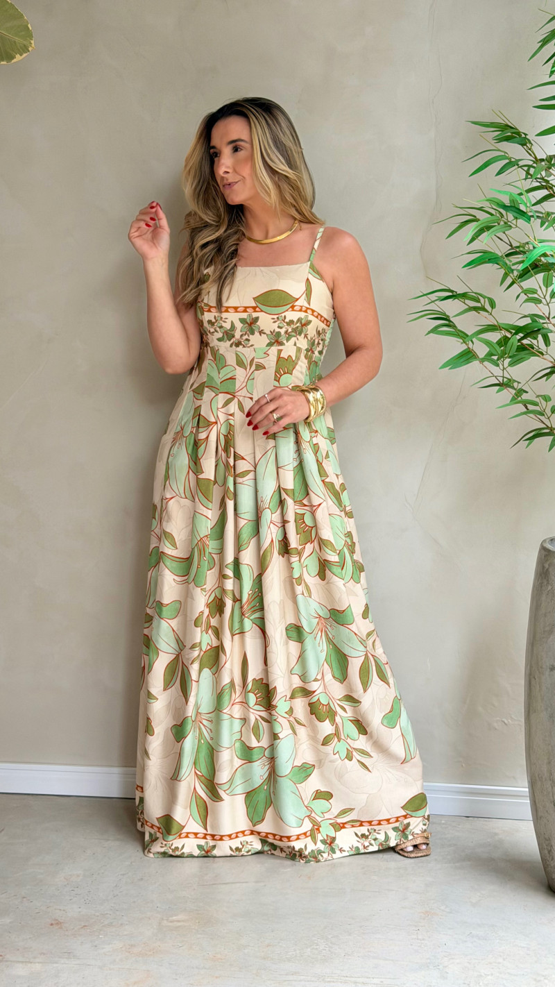 Vestido Longo Alcinha Noemi 