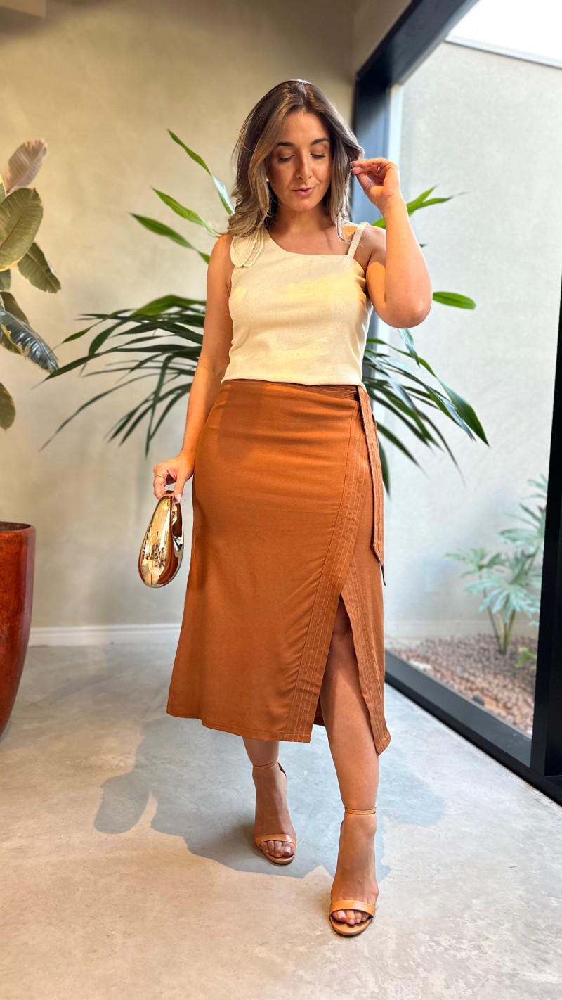 Blusa Nula Manga Nicole