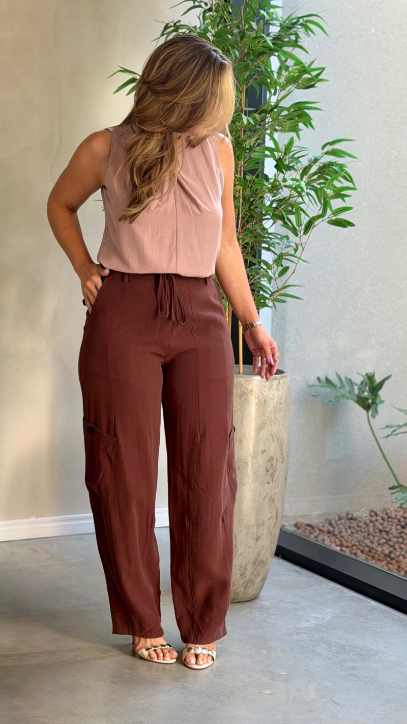 Calça C/ Cordão Jaqueline 