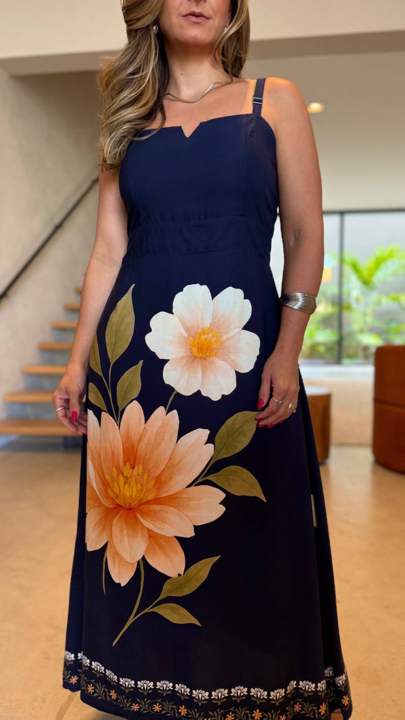 Vestido Longo Alcinha Vânia