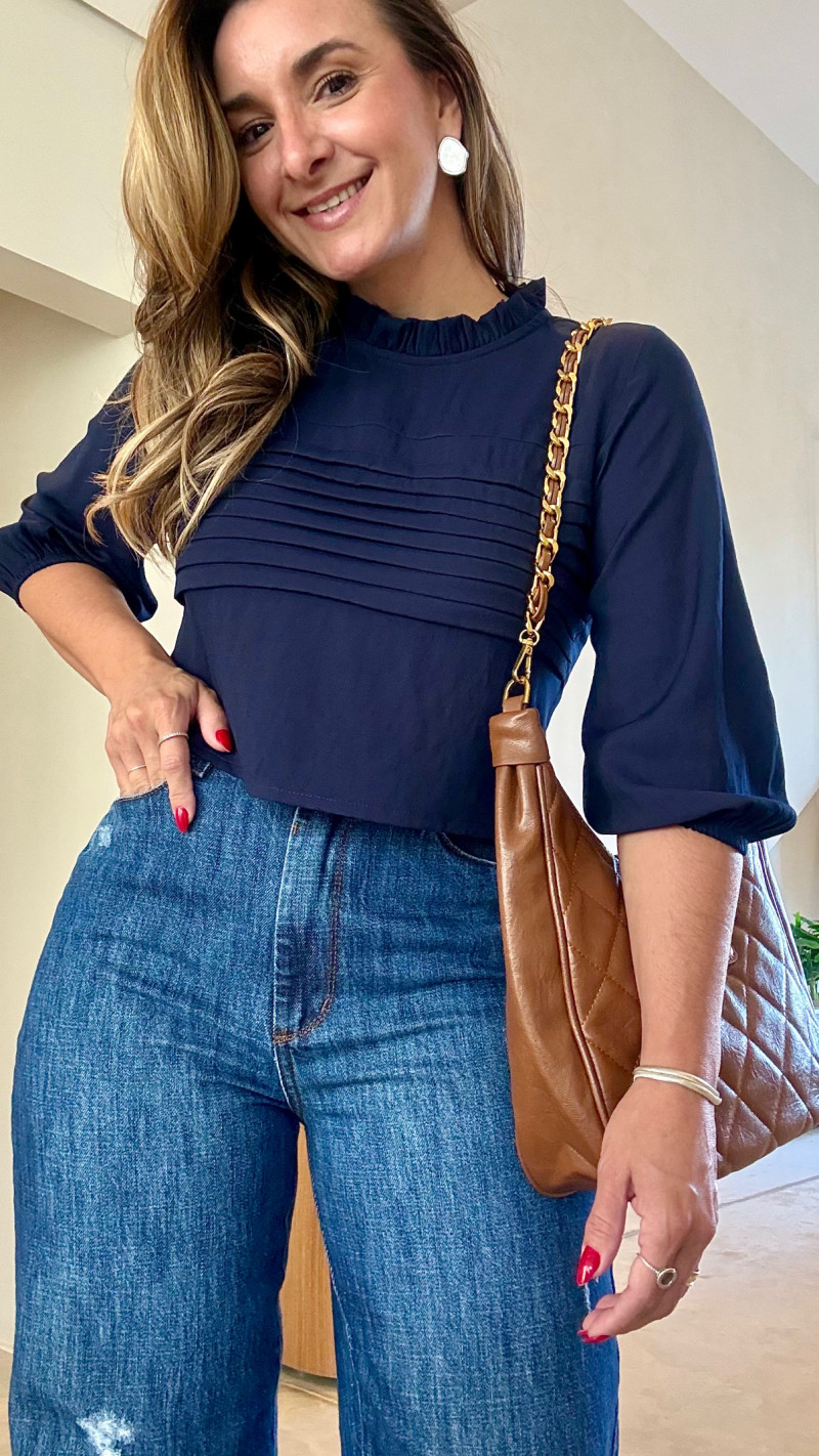 Blusa Manga 3/4 Silvania