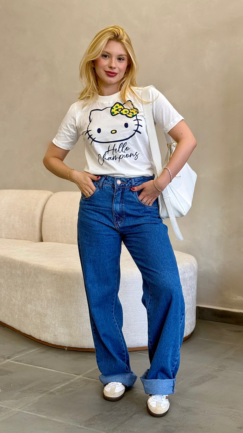Tee Hello Kitty Brasil
