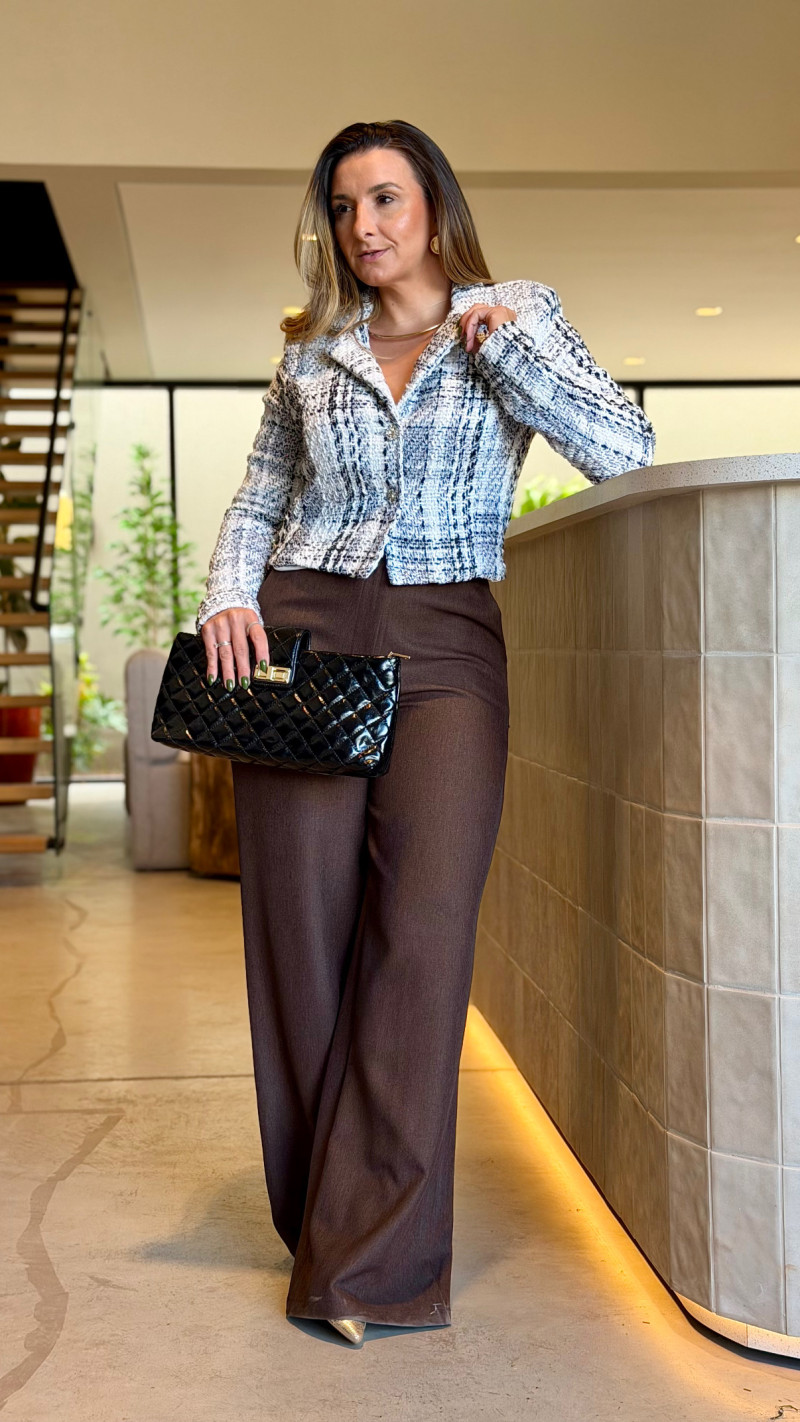 Casaco Tweed Lari