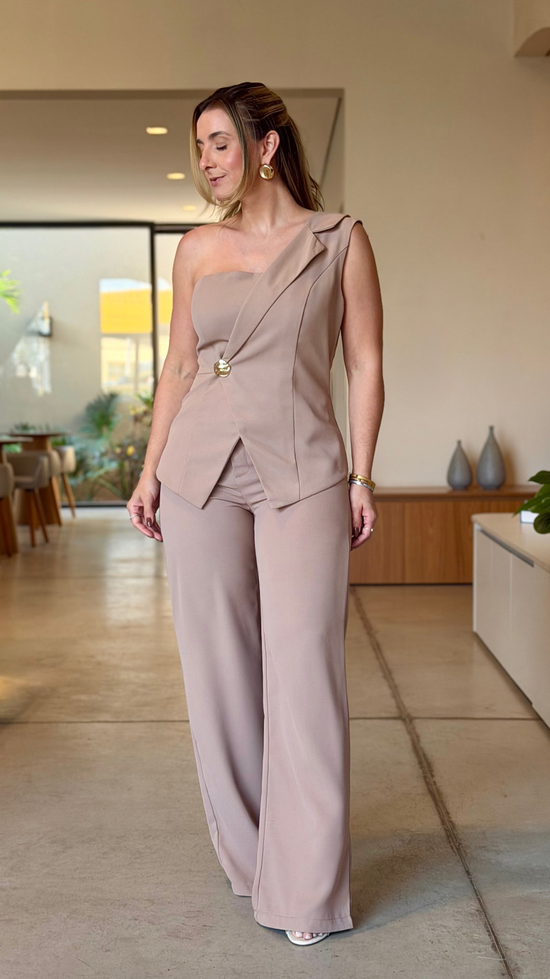 Conjunto Blusa E Calça Nay 