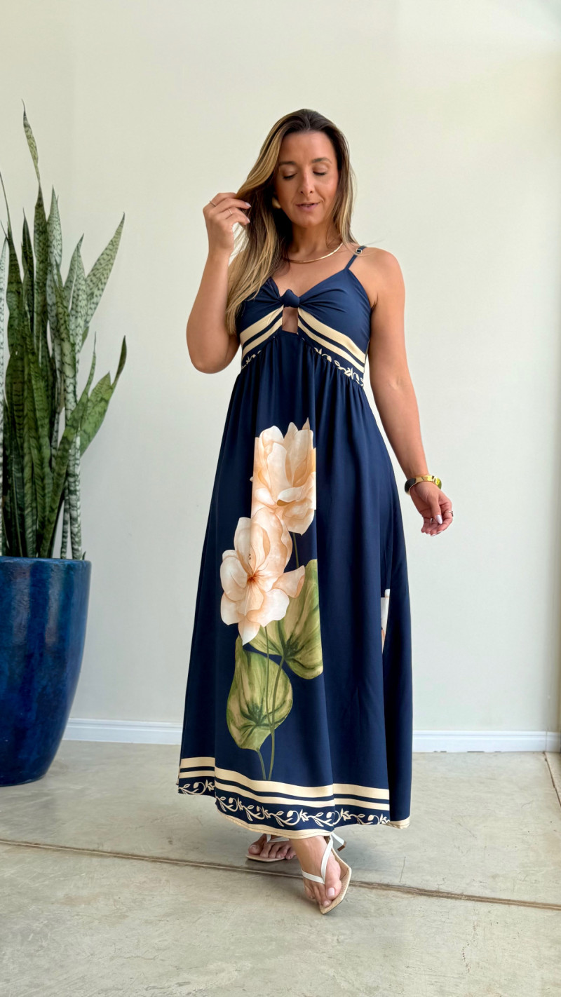 Vestido Longo Alcinha Marina