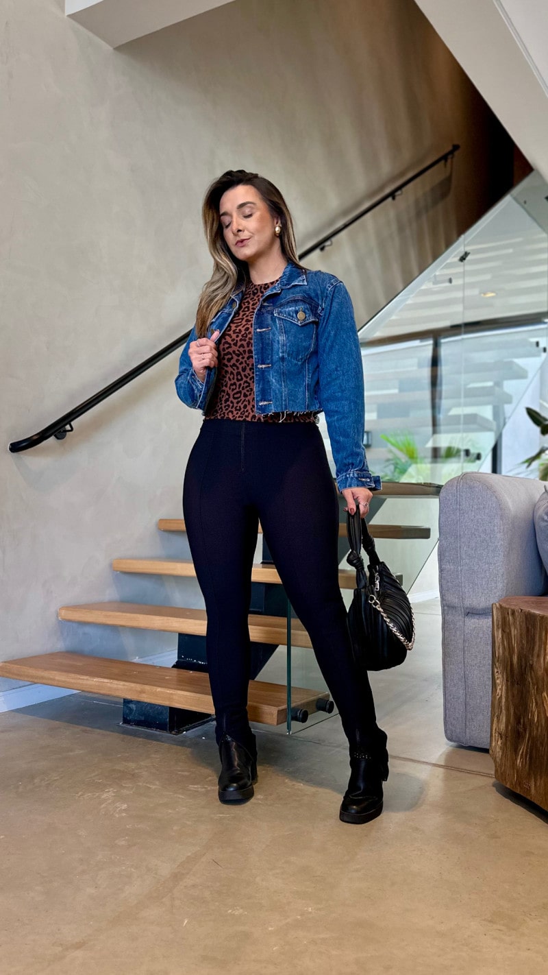 Jaqueta Jeans Alana
