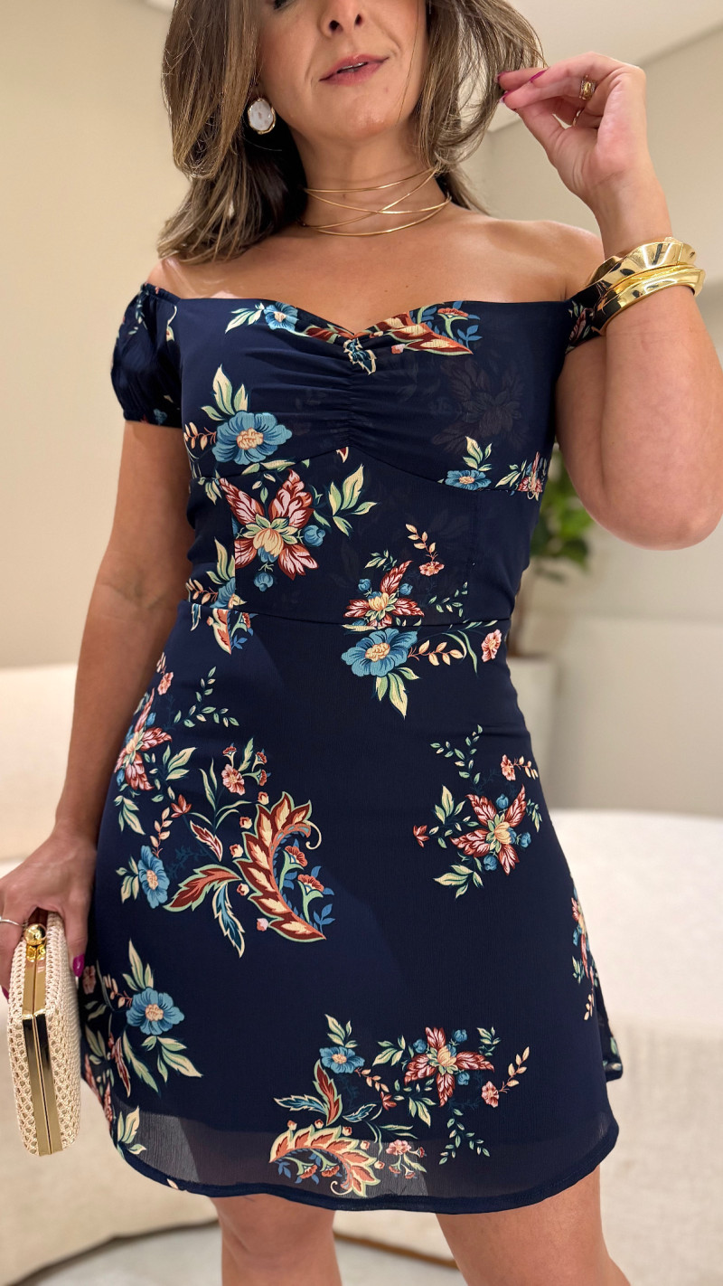 Vestido Ombro a Ombro Alana