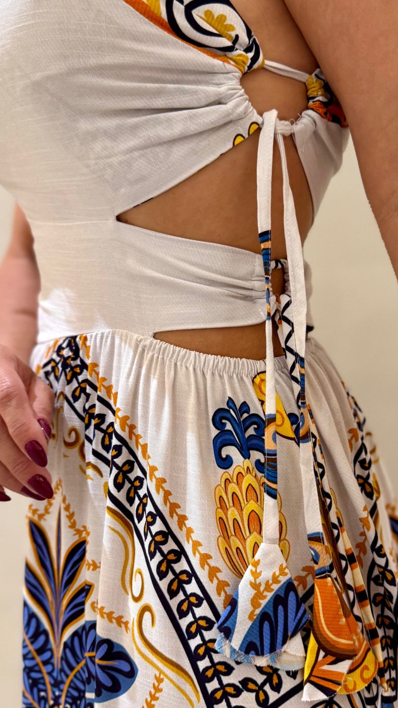 Vestido Longo Nula Manga Layla