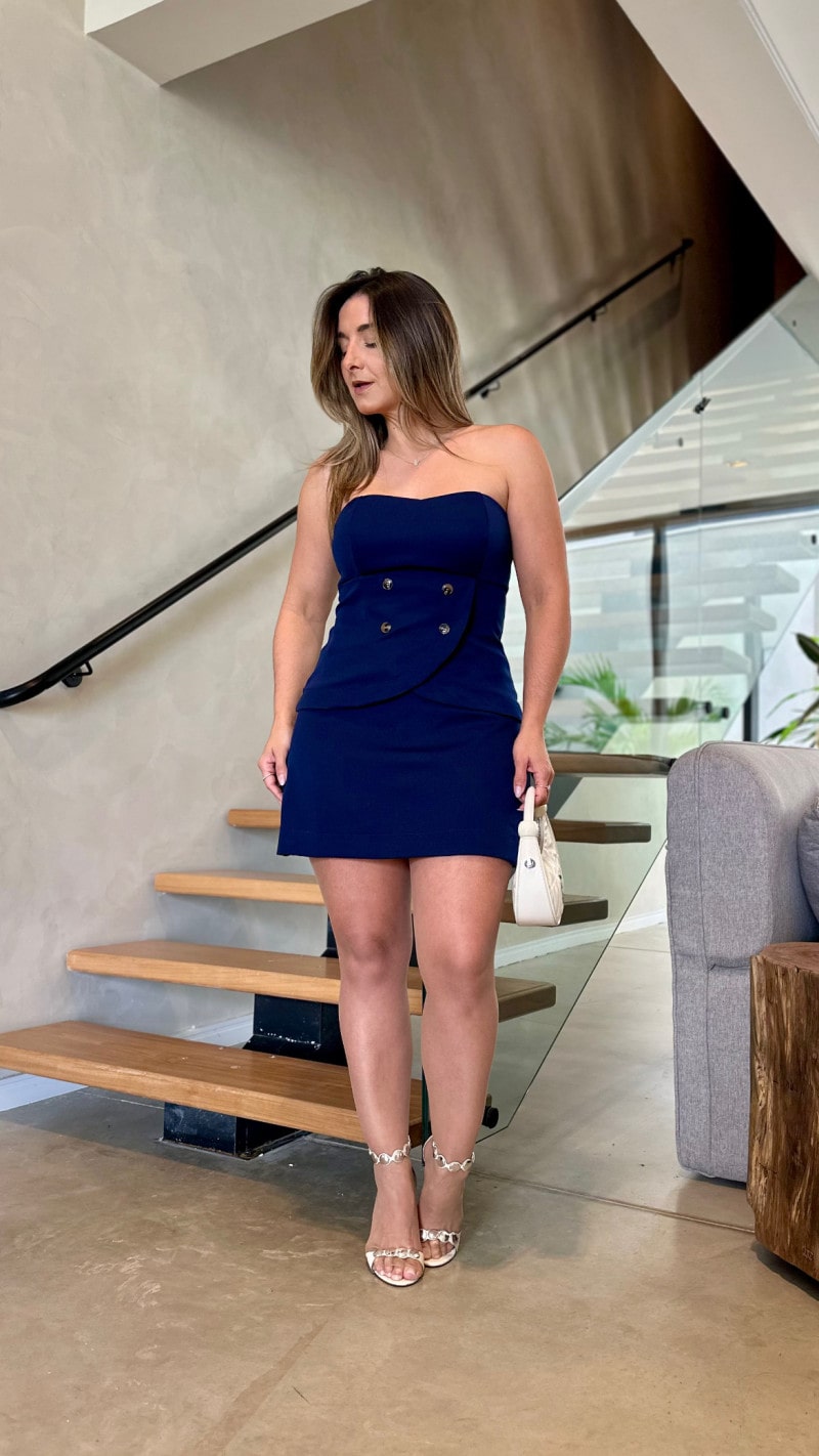 Conjunto Blusa Tomara Que Caia E Shortsaia Samy
