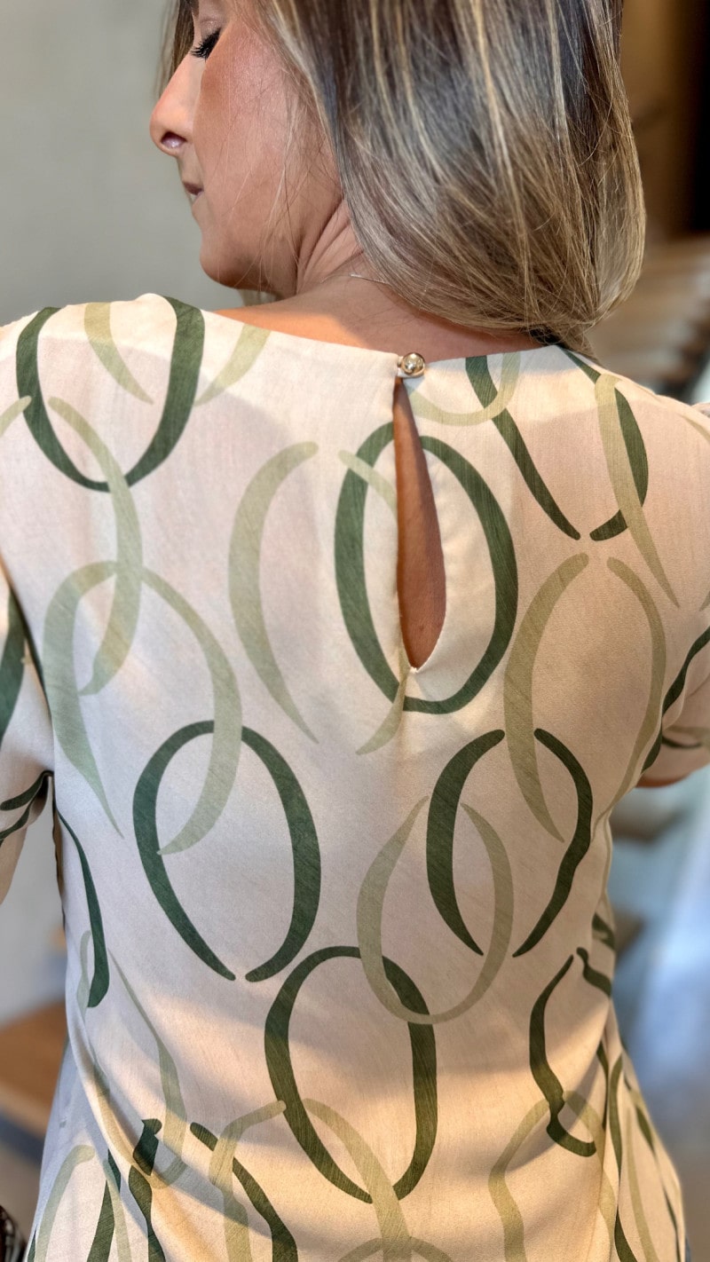 Blusa Manga Curta Maria