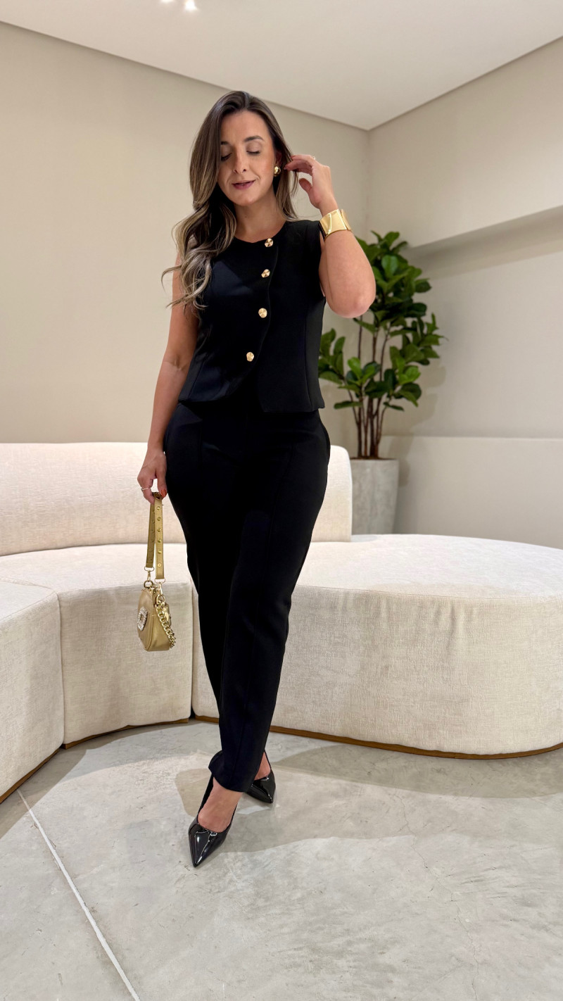 Conjunto Blusa e Calça Isabel