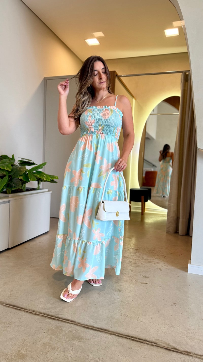 Vestido Longo Alcinha Lika