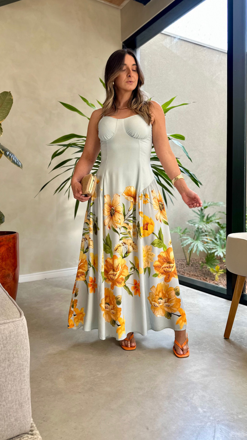 Vestido Midi Alcinha Natália