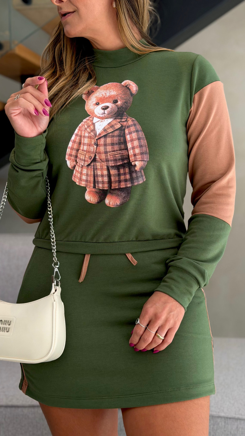 Conjunto Moletinho Urso