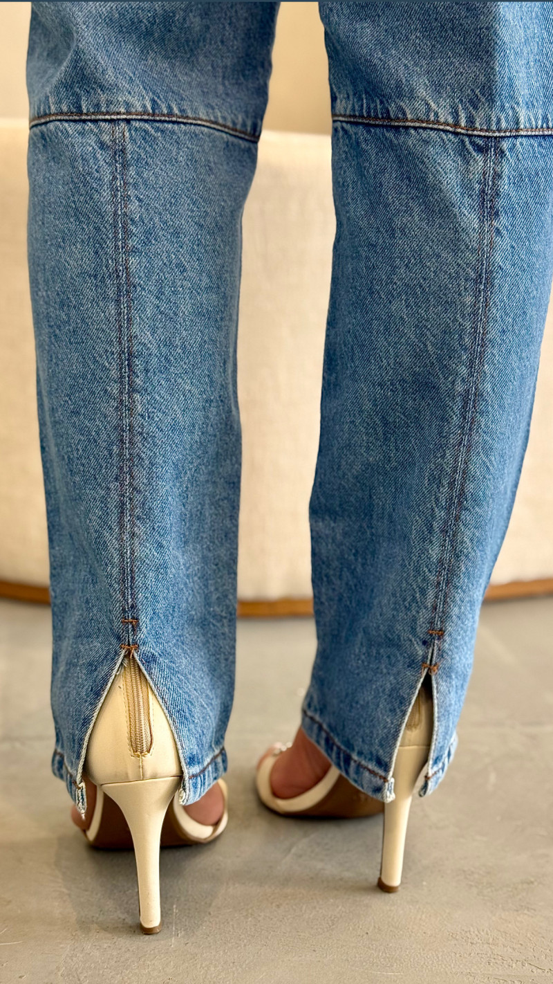 Calça Jeans Mom Lika
