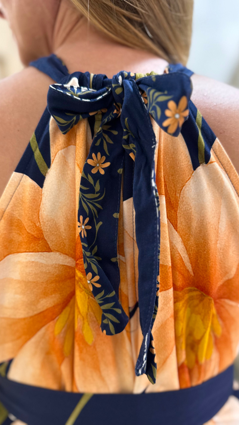 Vestido Midi Frente Única Bel