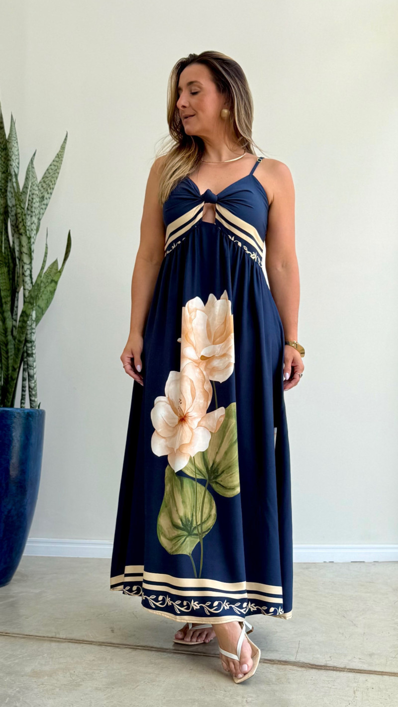 Vestido Longo Alcinha Marina