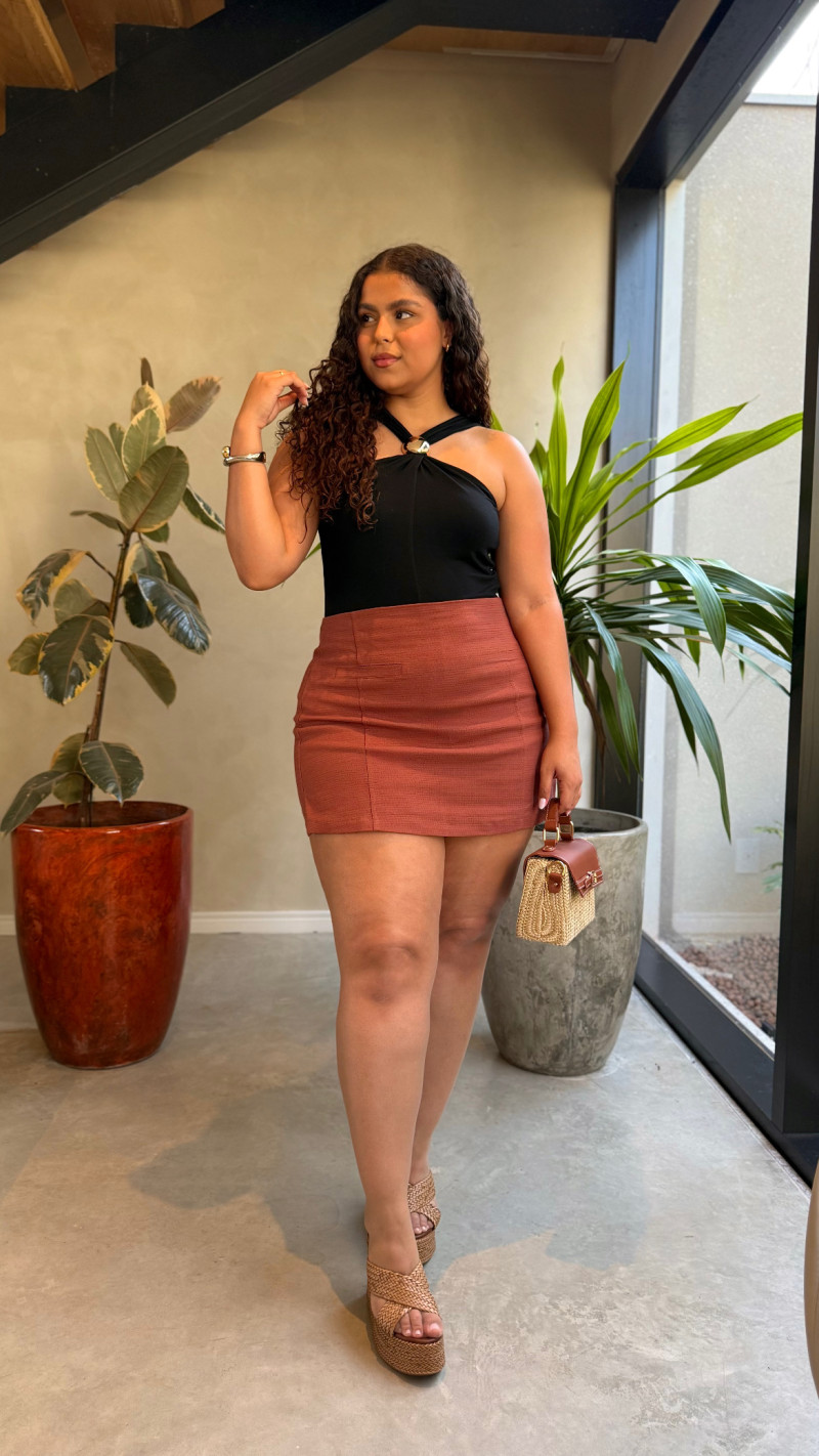 Shortsaia Linho Rafaela