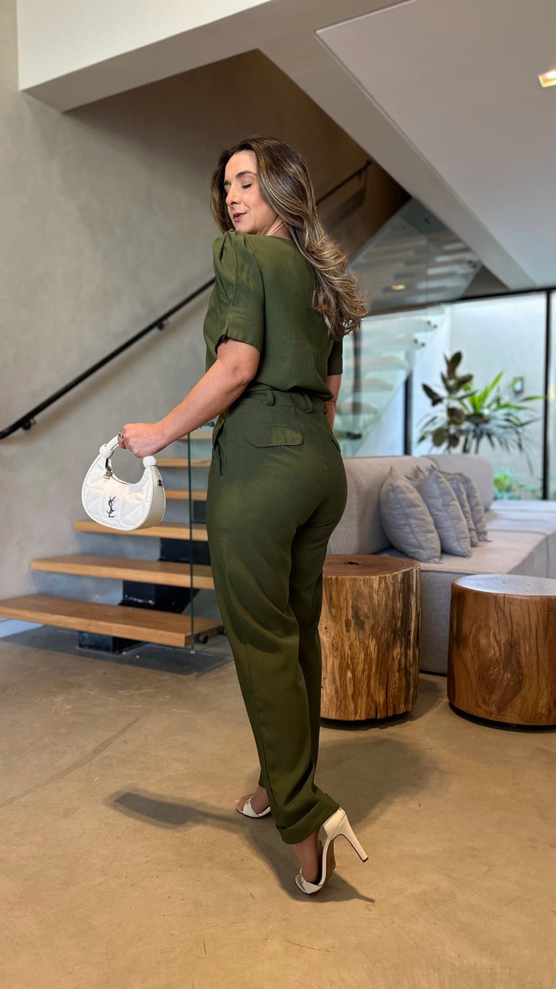 Conjunto Blusa E Calça Emily