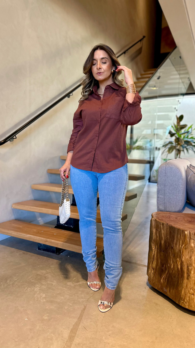 Calça Jeans Skinny Laila