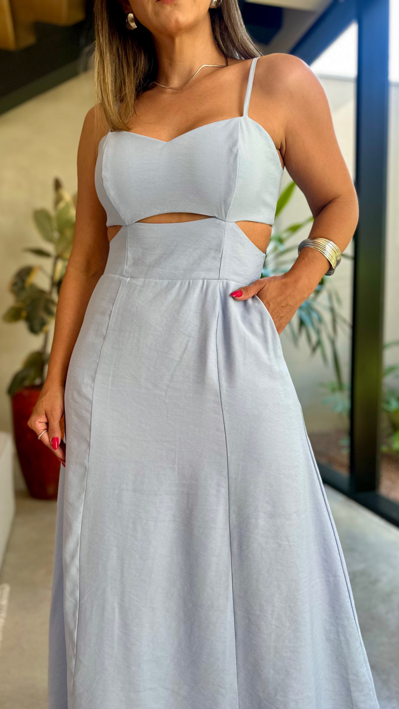 Vestido Midi Flora