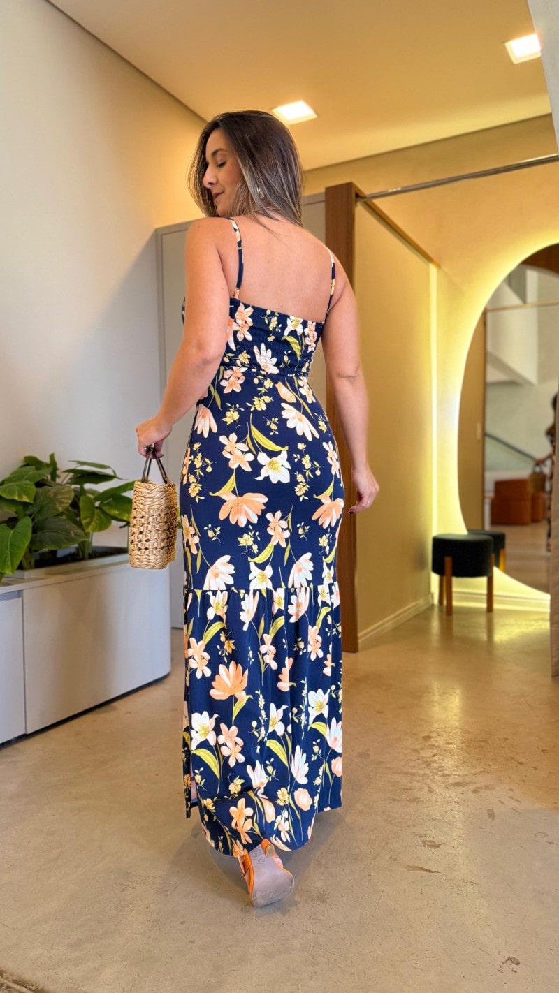 Vestido Longo Alcinha Malu