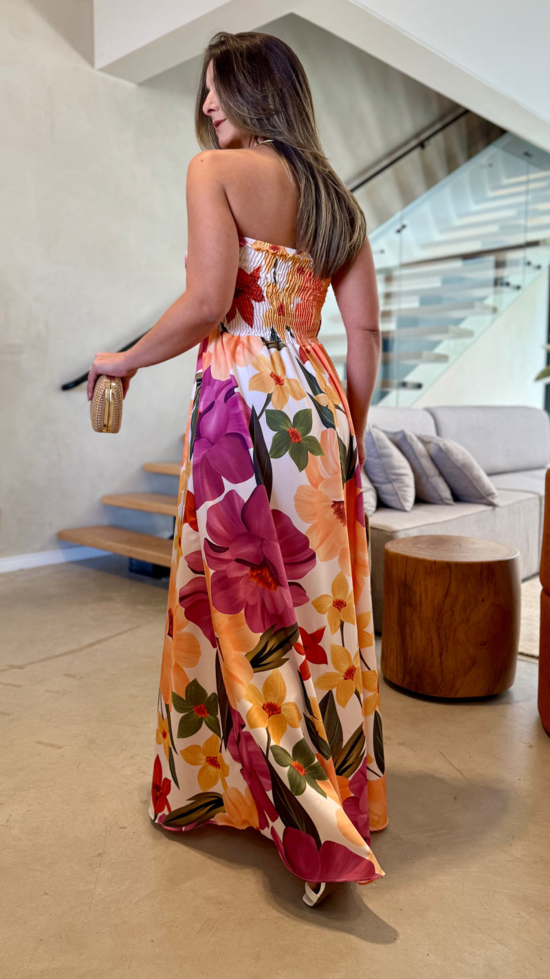 Vestido Longo Tomara Que Caia  Emanuelly