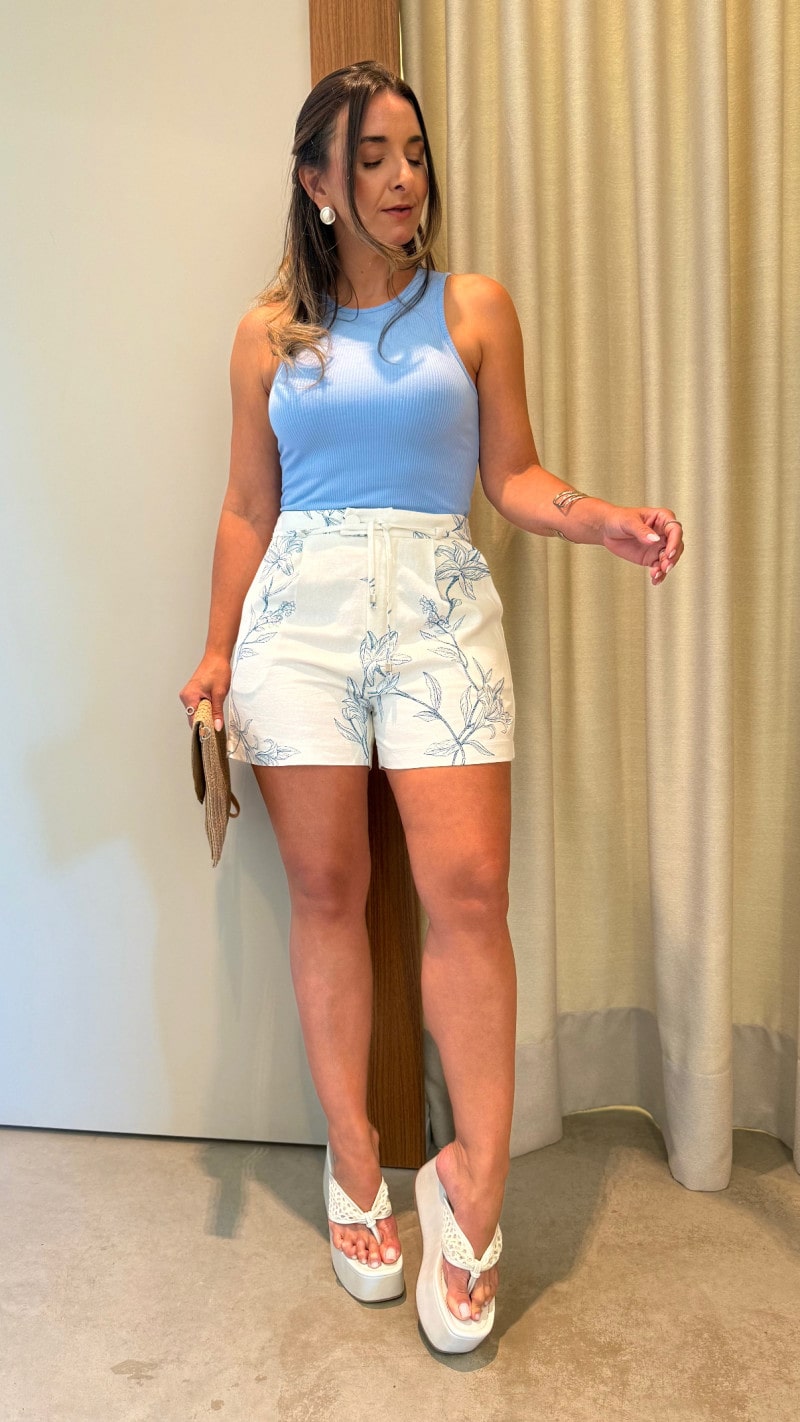 Cropped Canelado Vanessa