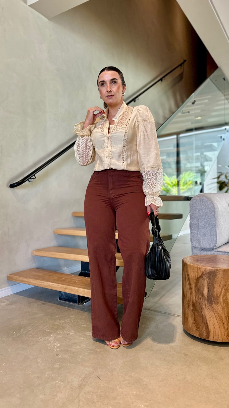 Calça Wide Leg Verônica