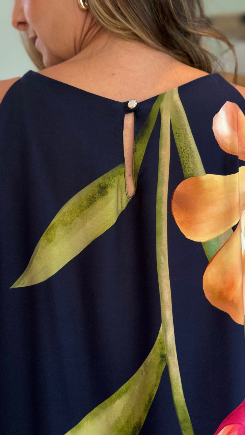 Vestido Longo Detalhe Busto Yasmin