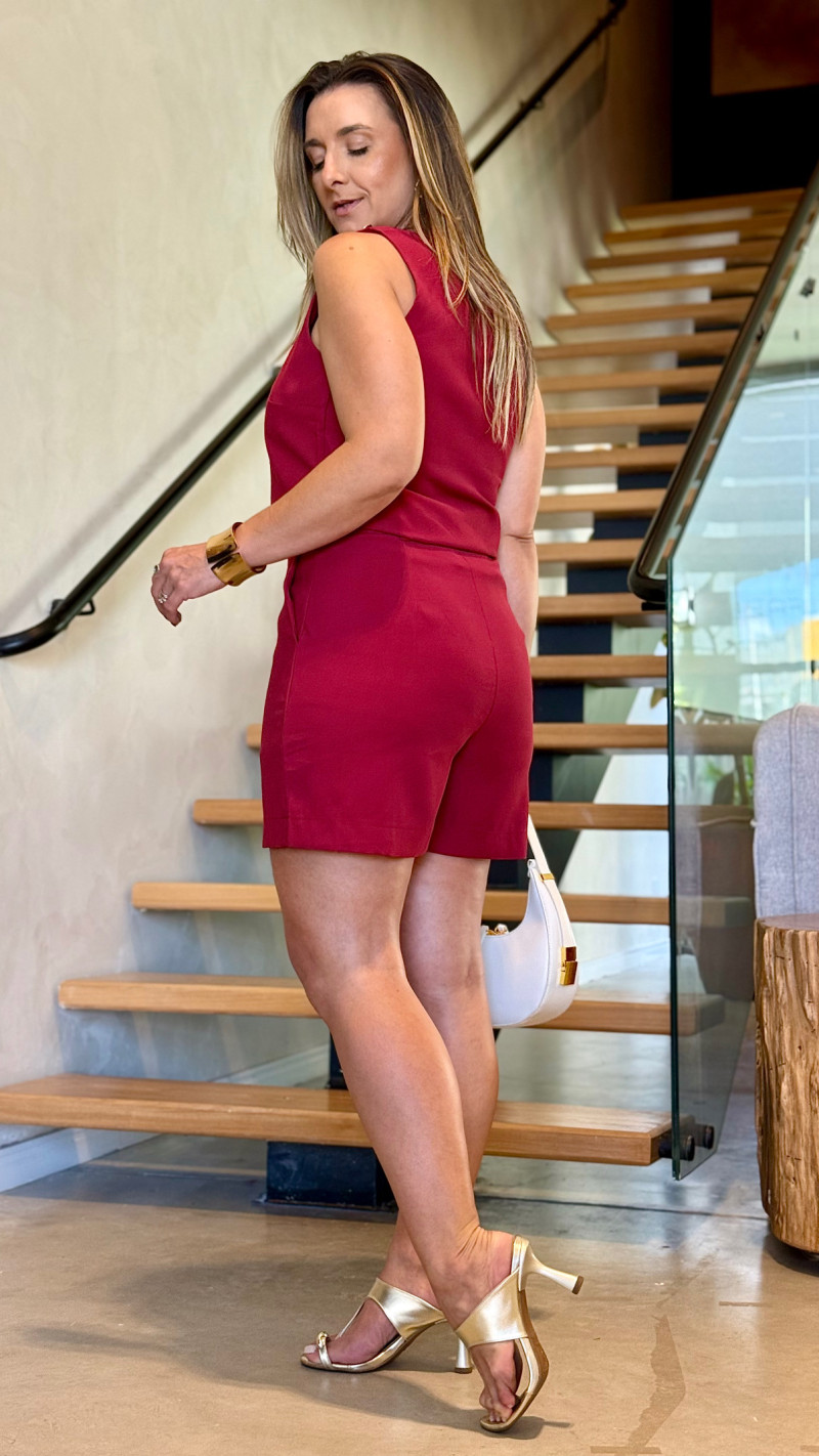 Conjunto Regata e Short Stefani