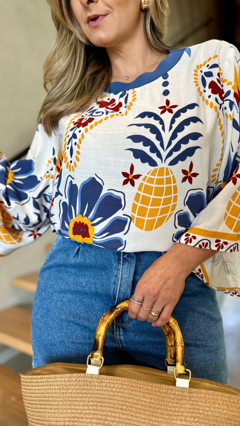 Blusa Gola Alta Flavia Cores