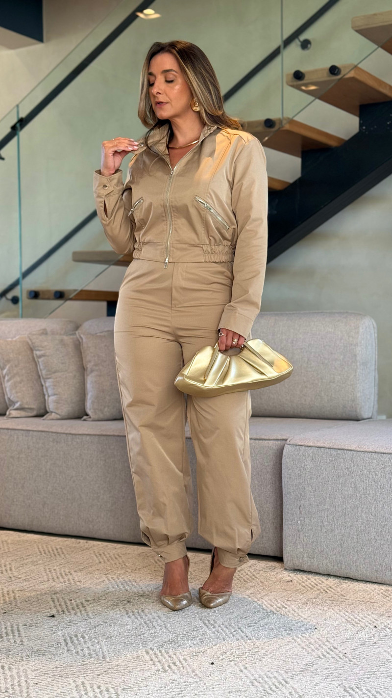 Conjunto Jaqueta E Calça Gabi