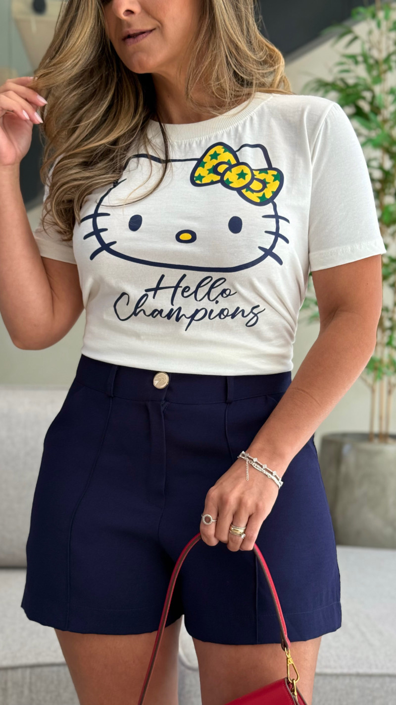 Tee Hello Kitty Brasil
