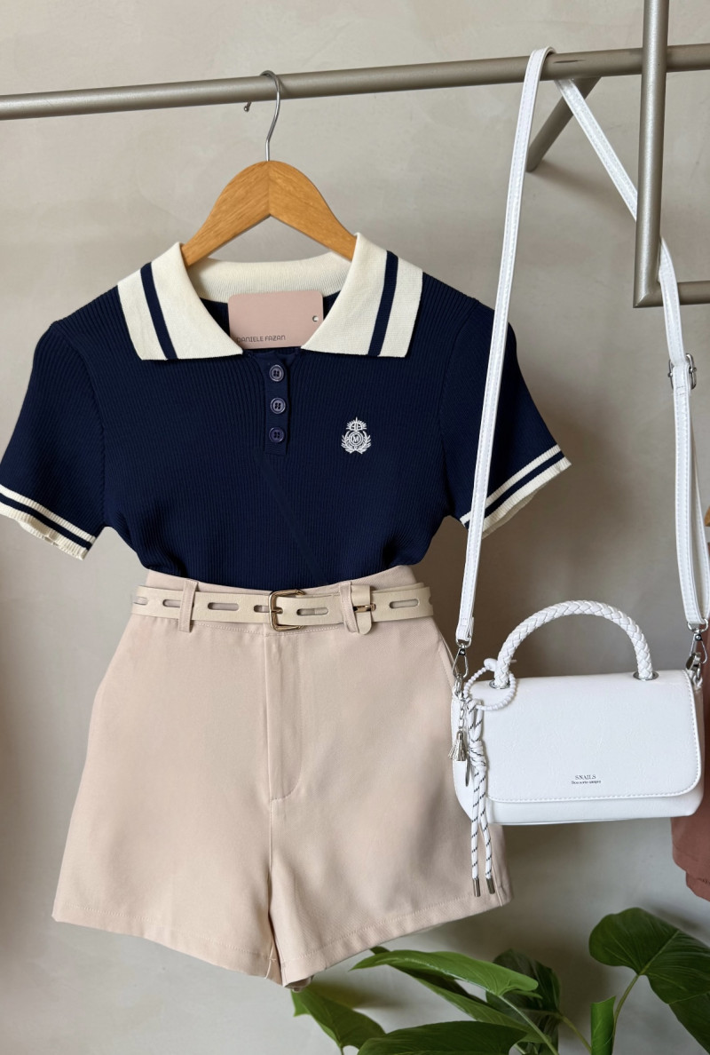 Tee Polo Tricot Celina