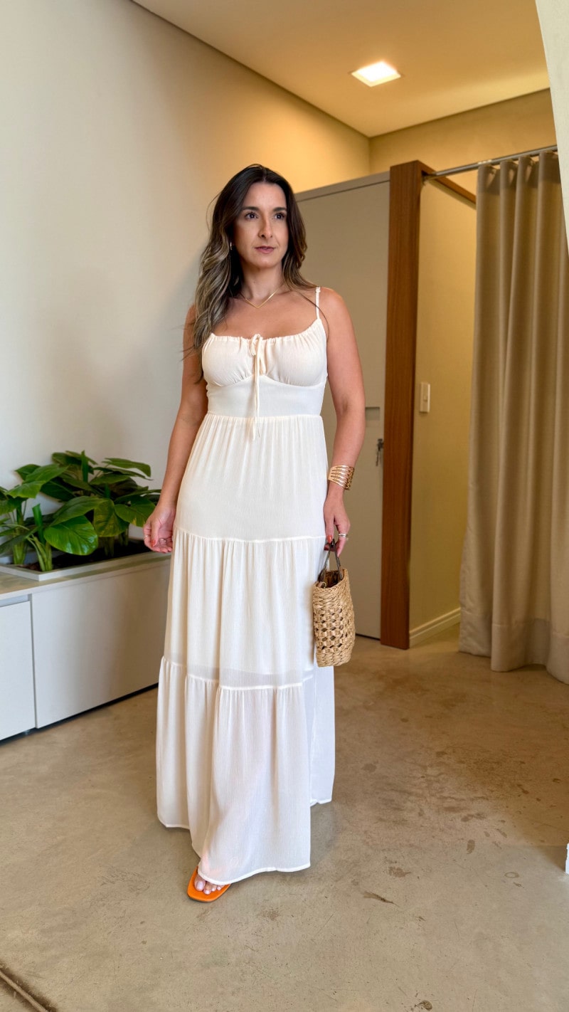 Vestido Longo Alcinha Sara