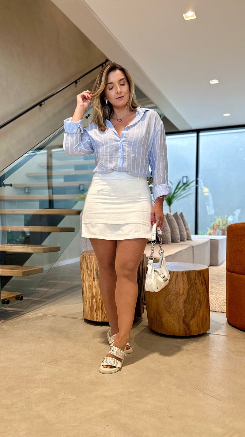 Shortsaia Linho Eva