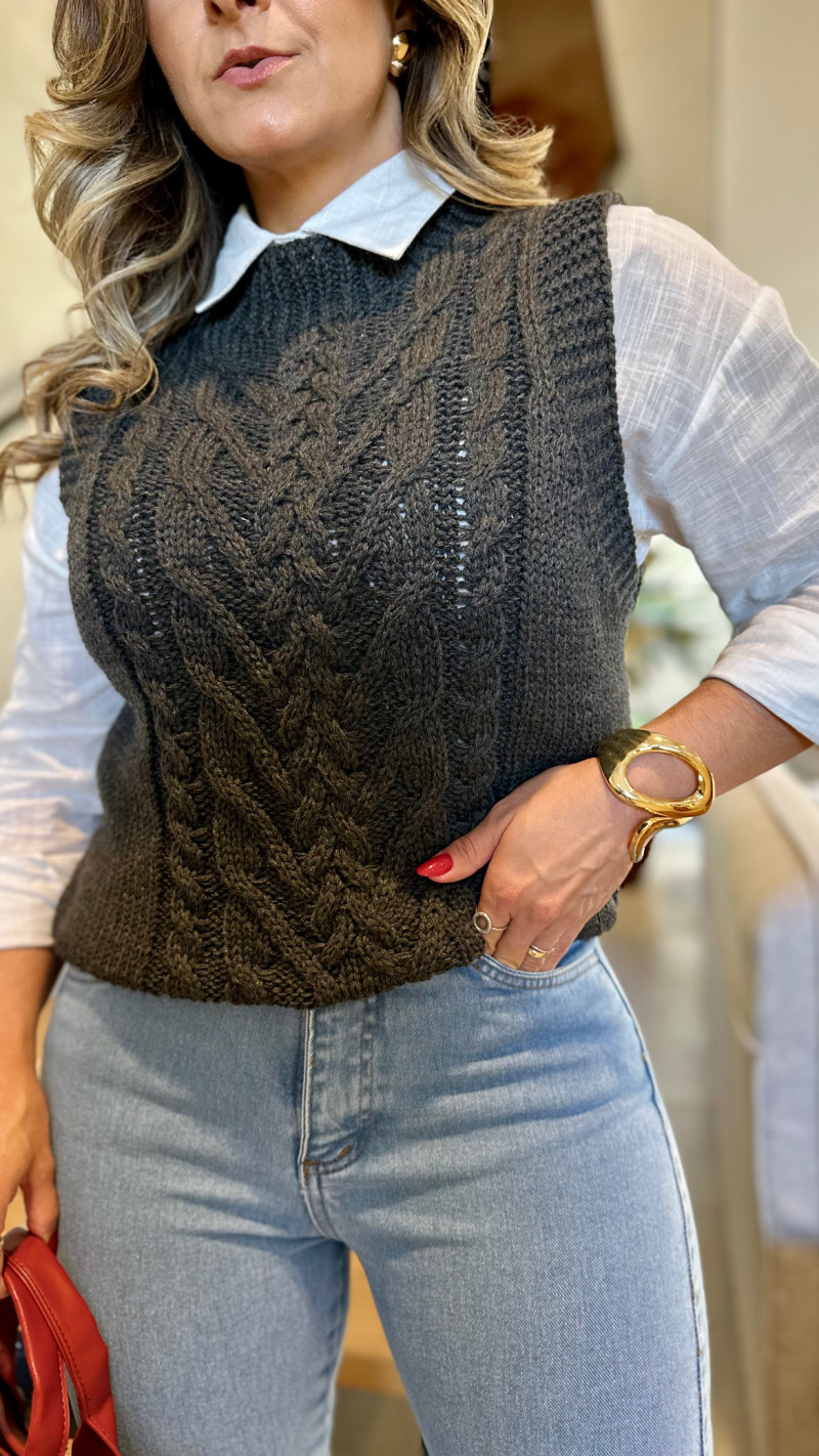 Colete Tricot Laura
