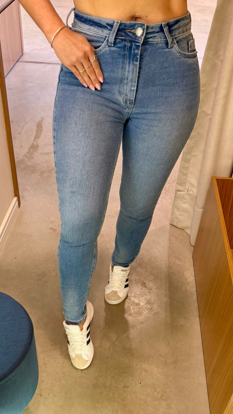 Calça Jeans Skinny Anelise