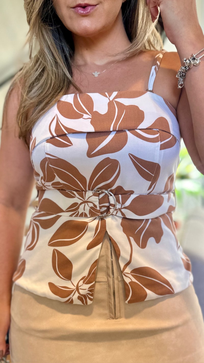 Blusa Alça Bruna