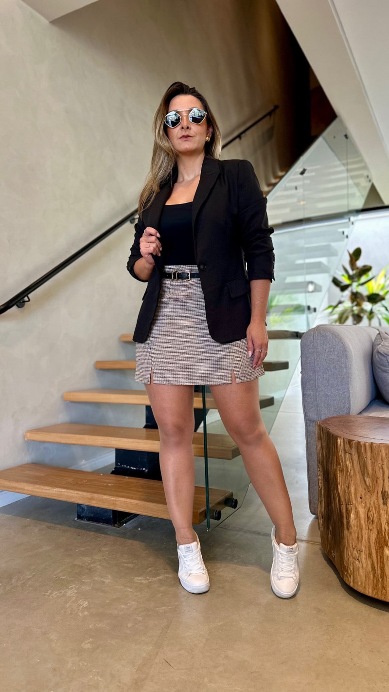 Blazer Alfaiataria Com Ombreira Mara